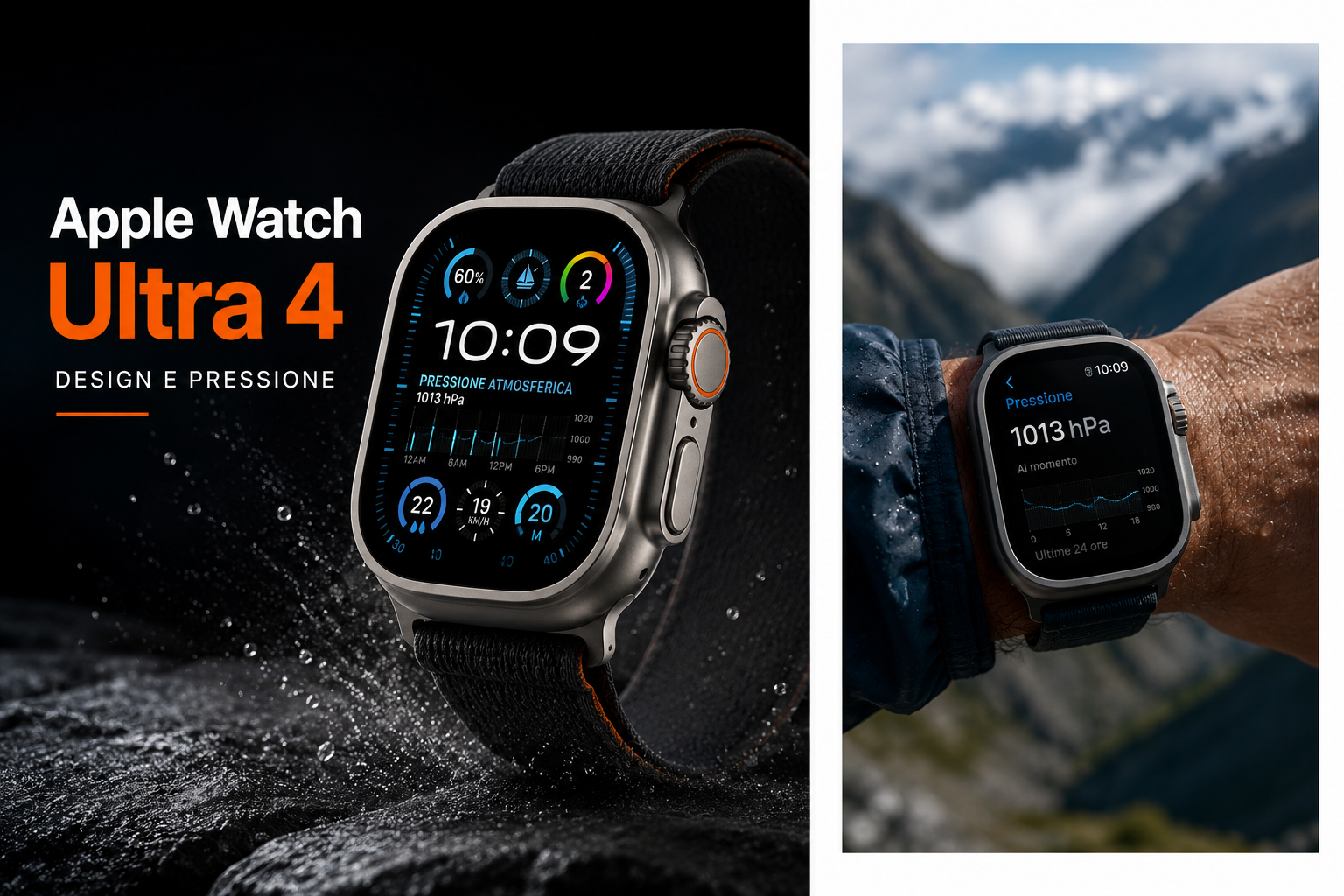 Apple Watch Ultra 4: design rinnovato e monitoraggio pressio