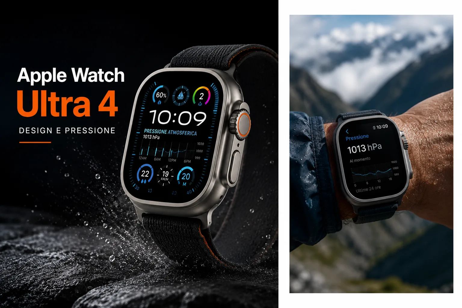 Apple Watch Ultra 4: design rinnovato e monitoraggio pressio