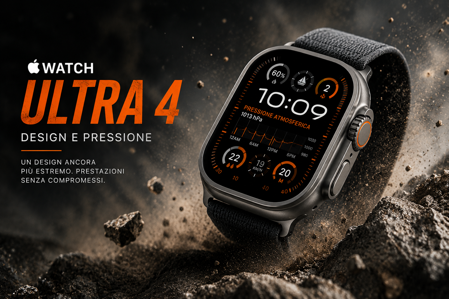 apple watch ultra 4 design pressione corpo