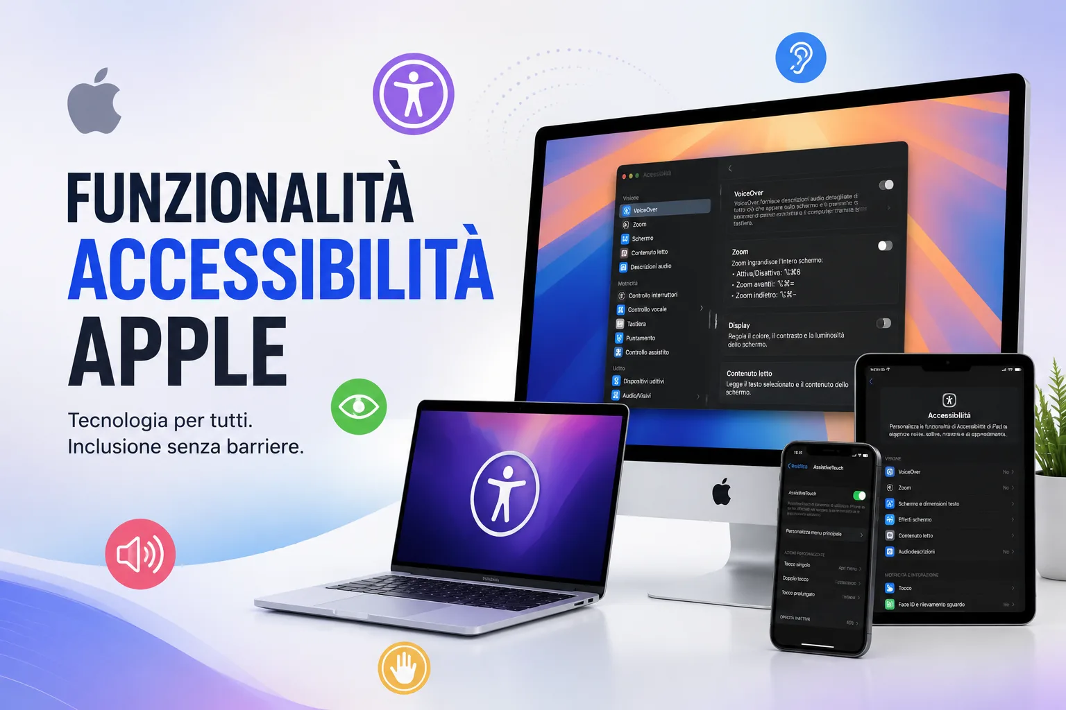 Nuove funzionalità accessibilità Apple e rumors Apple Watch