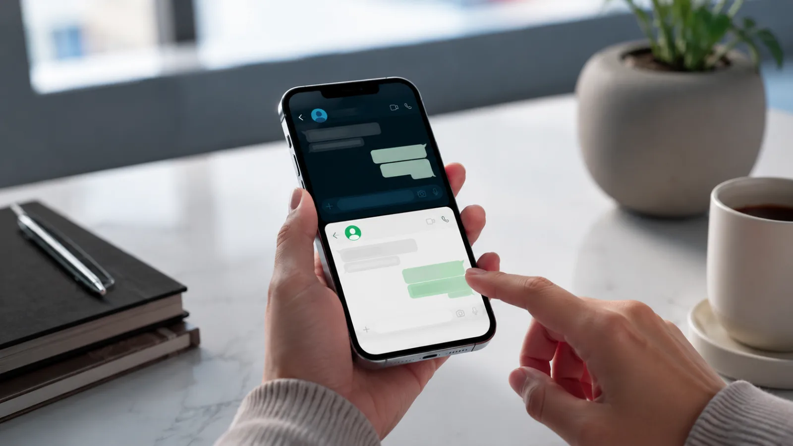 Whatsapp multiaccount iPhone Corpo