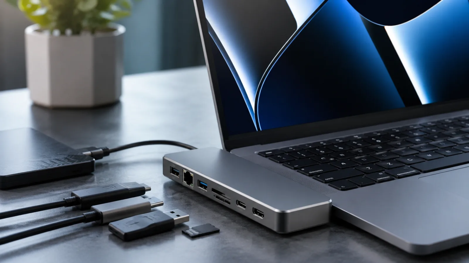 adattatore porte MacBook