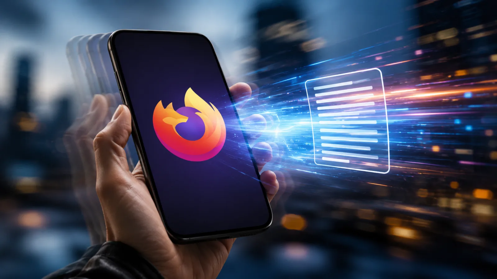 Firefox revolutionizes mobile browsing: AI summaries with a simple gesture
