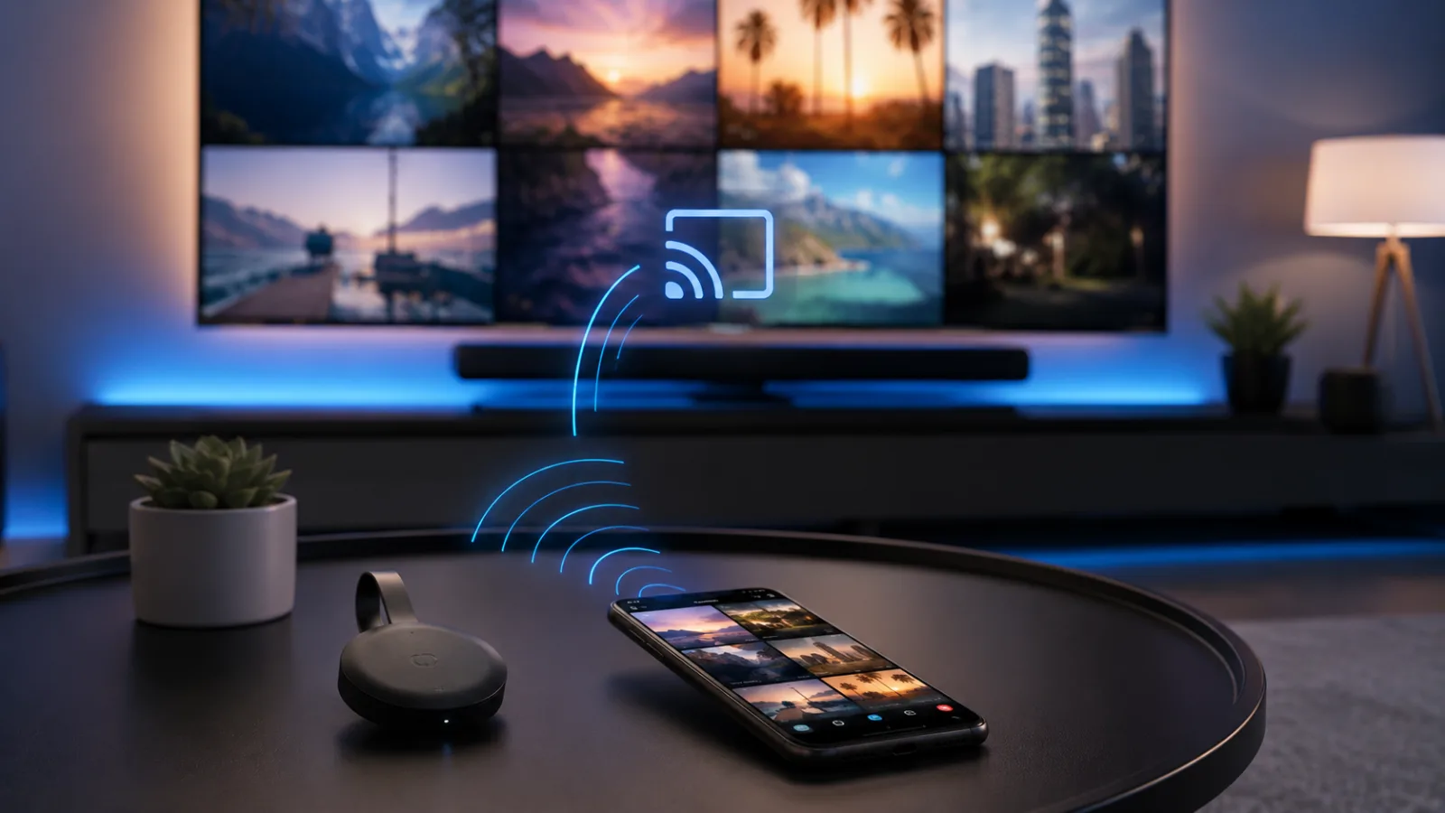Instagram Google Cast TV Corpo
