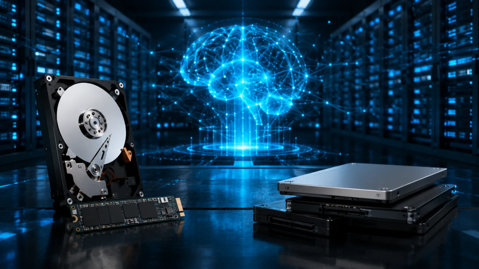 Mercato Memoria e Storage in Crisi: L'Intelligenza Artificiale Genera Timori di Sovrapproduzione