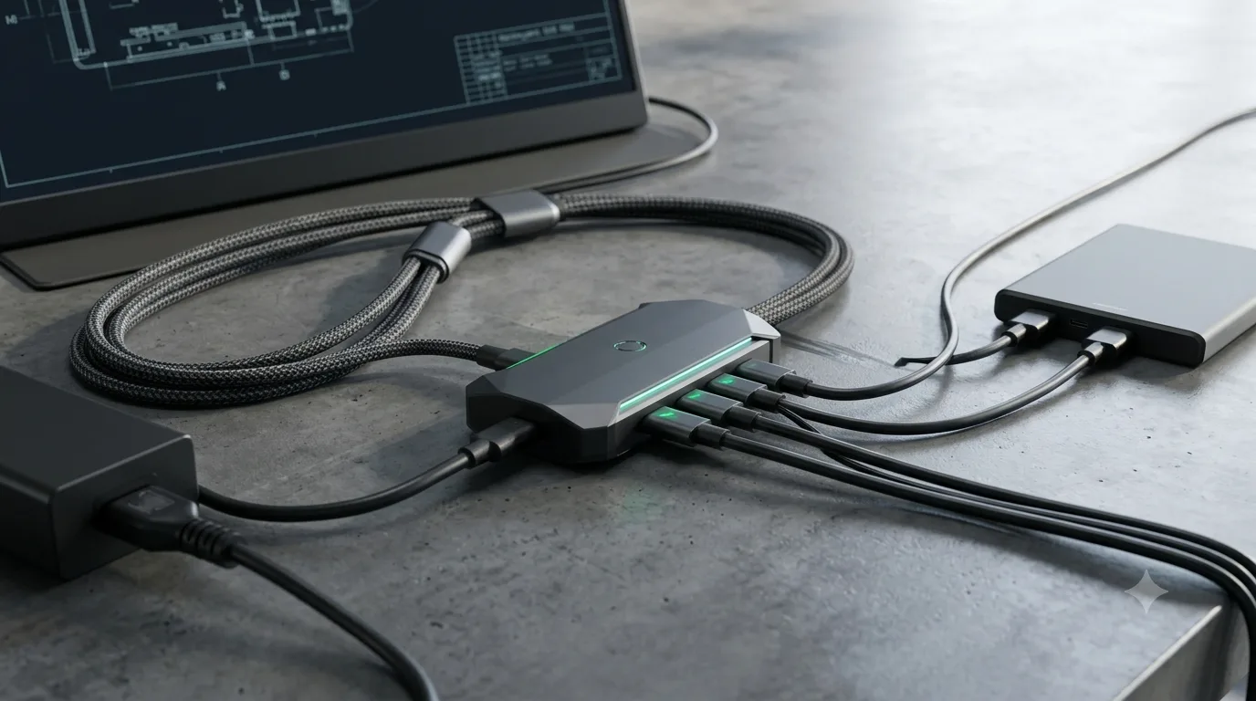 notebook power station AliExpress corpo