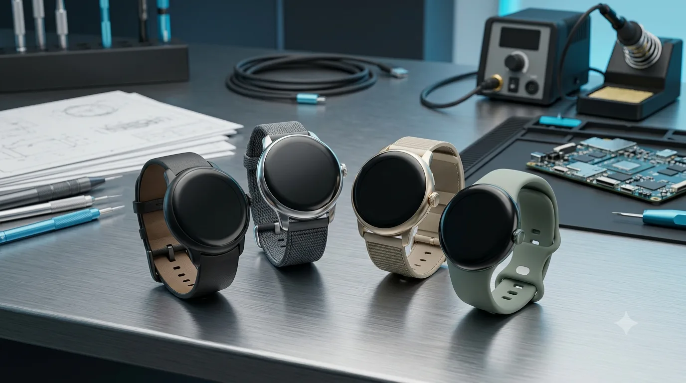 Google Pixel Watch 5 - primi render trapelano quattro varianti