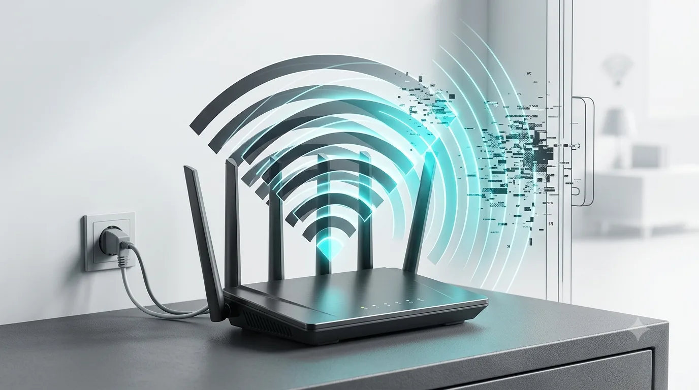 router potenza trasmissione wifi