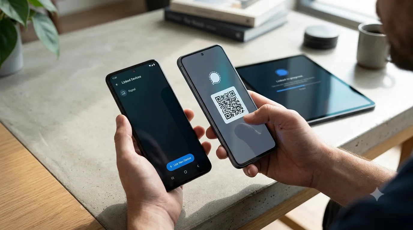 Signal multi account Android