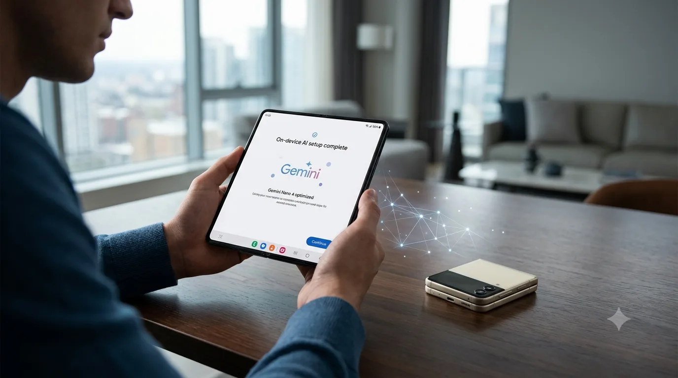 Gemini Nano 4 debutta sui nuovi Samsung Galaxy Z Fold 8 e Z Flip 8