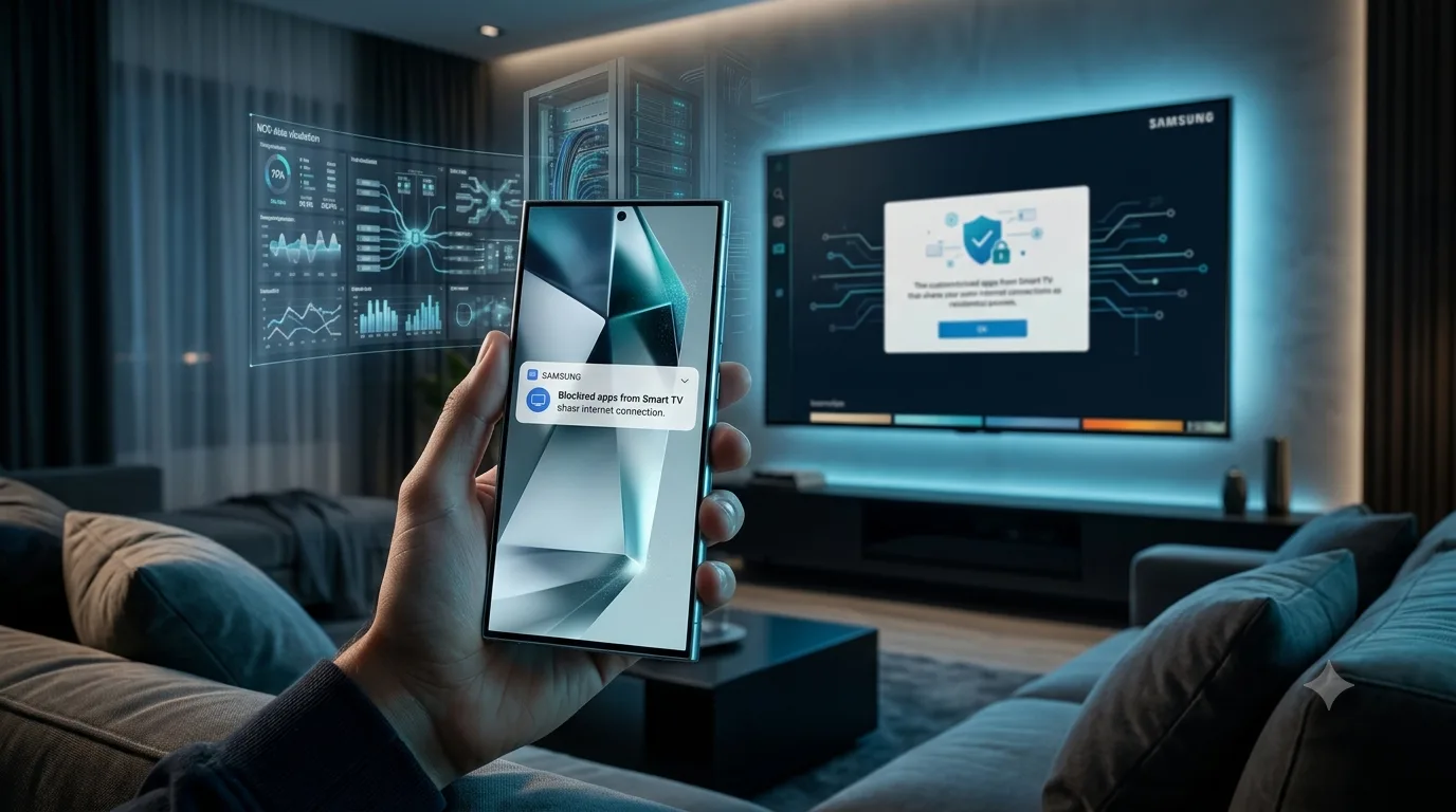 Samsung bans Smart TV apps that share users' internet connection
