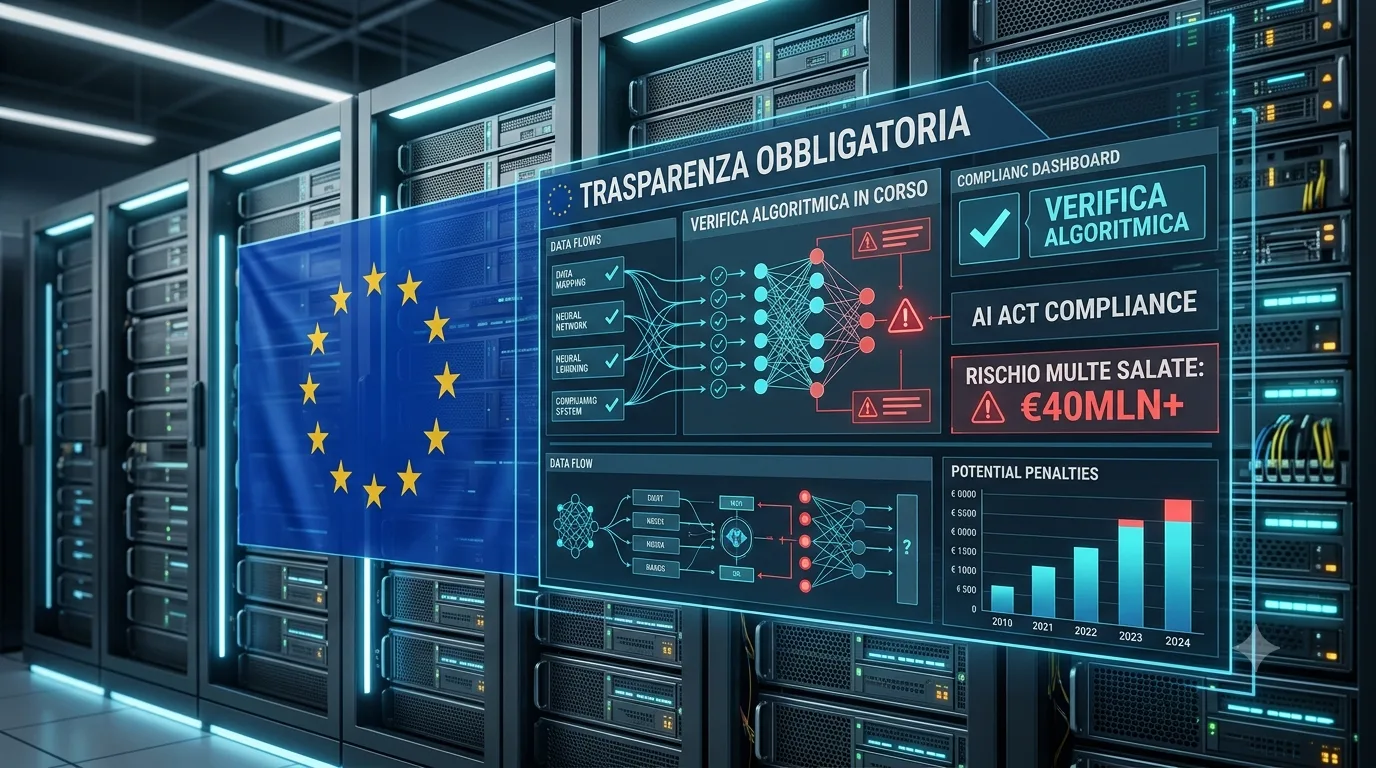 Unione Europea: Trasparenza Obbligatoria per le Società AI, Rischio Multe Salate