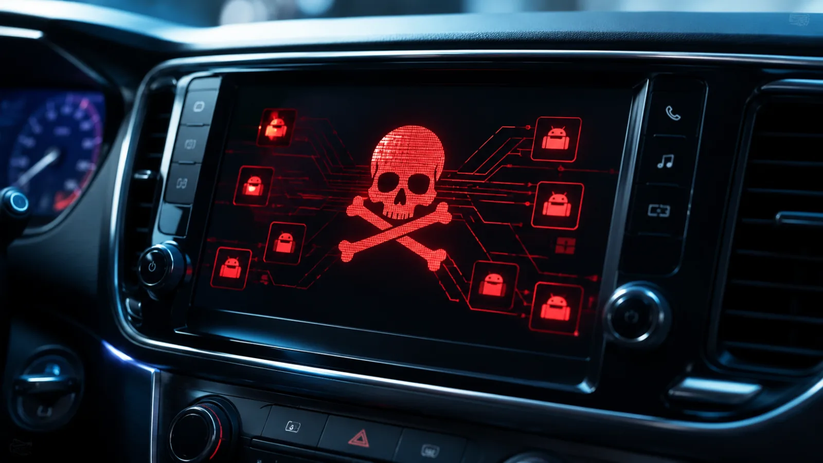 Malware su autoradio Android: un attacco supply-chain trasforma i dispositivi in botnet