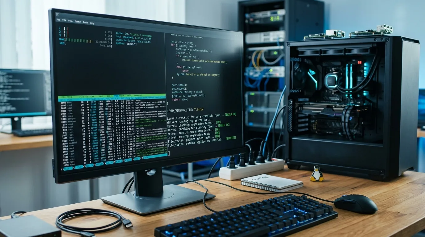Linux 7.3 rc2 corpo