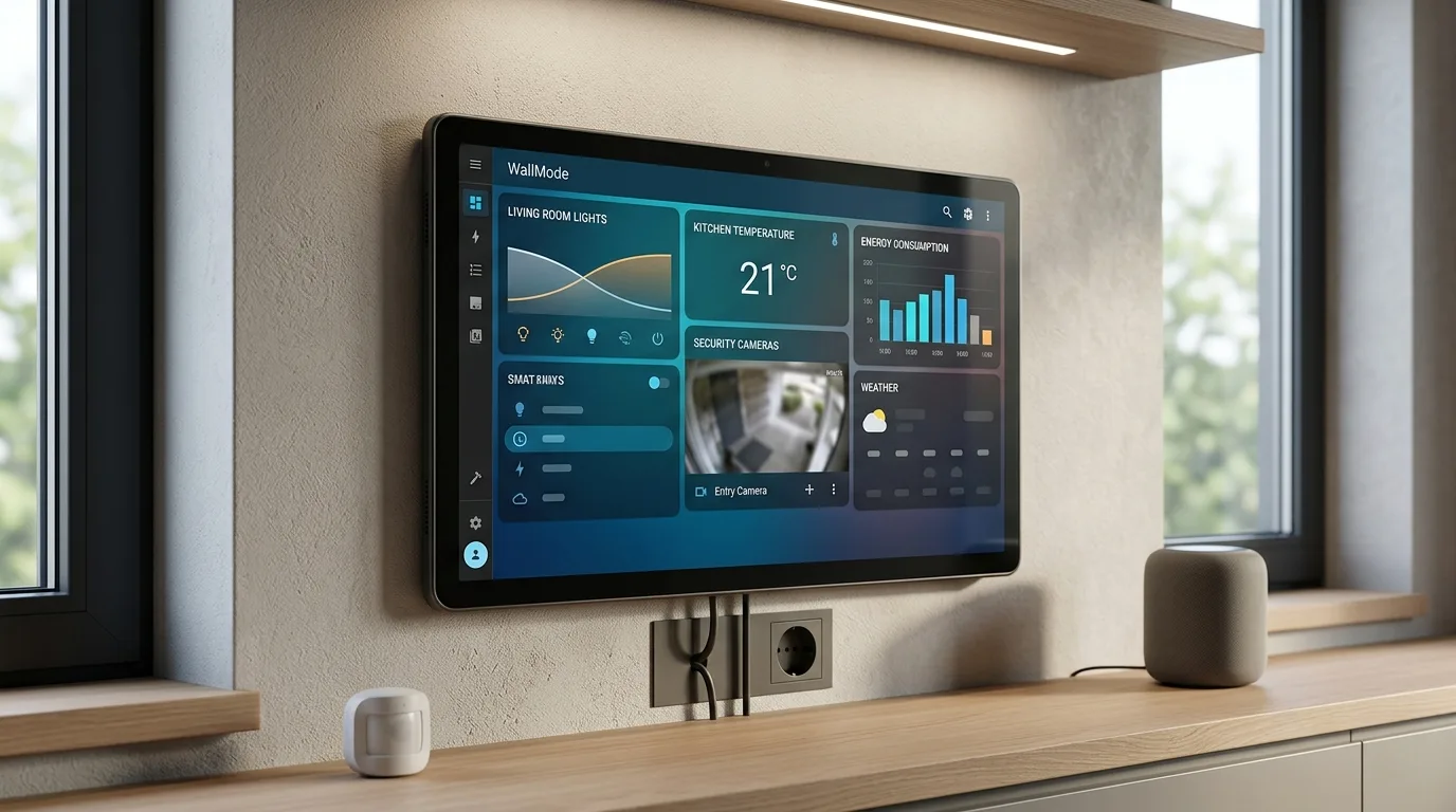 WallMode: Trasforma il tuo tablet Android in un display smart per Home Assistant