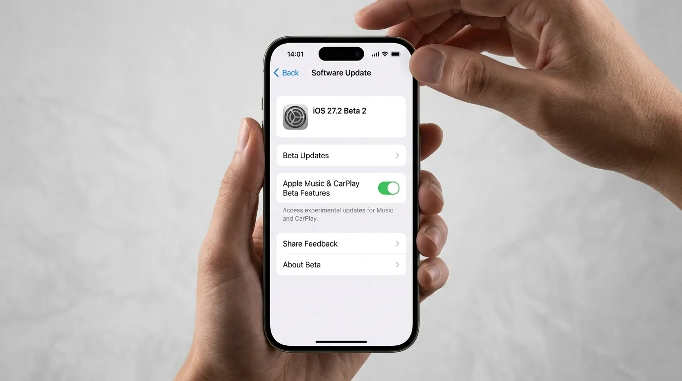 iOS 27.2 corpo