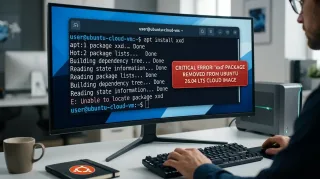 Ubuntu 26.04 LTS: xxd rimosso accidentalmente dalle immagini cloud