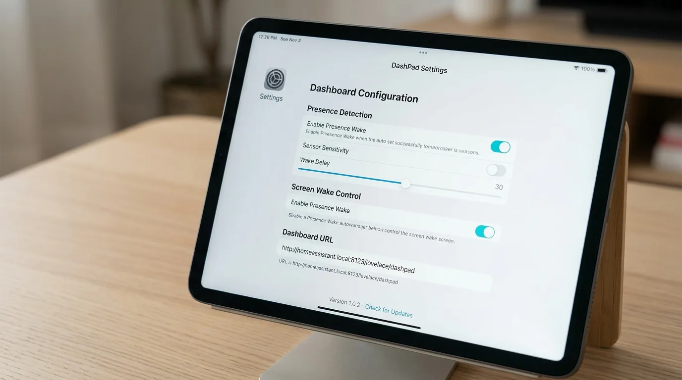 DashPad iPad dashboard corpo