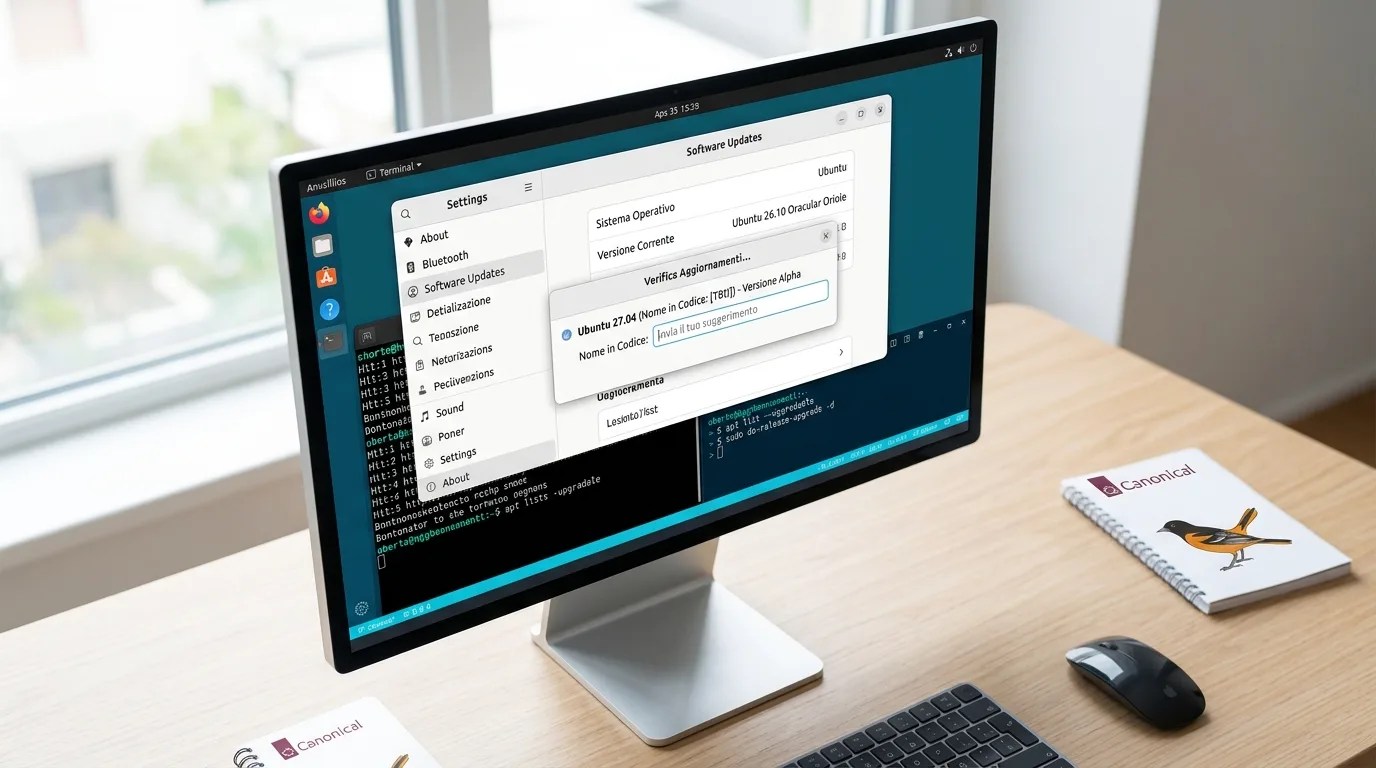 Ubuntu 27.04 nome in codice corpo