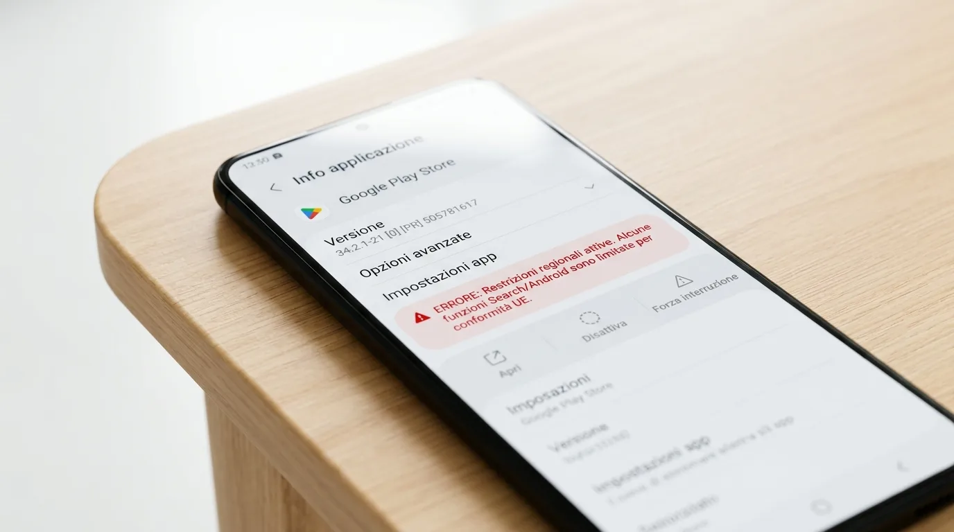 Google regole UE Android corpo