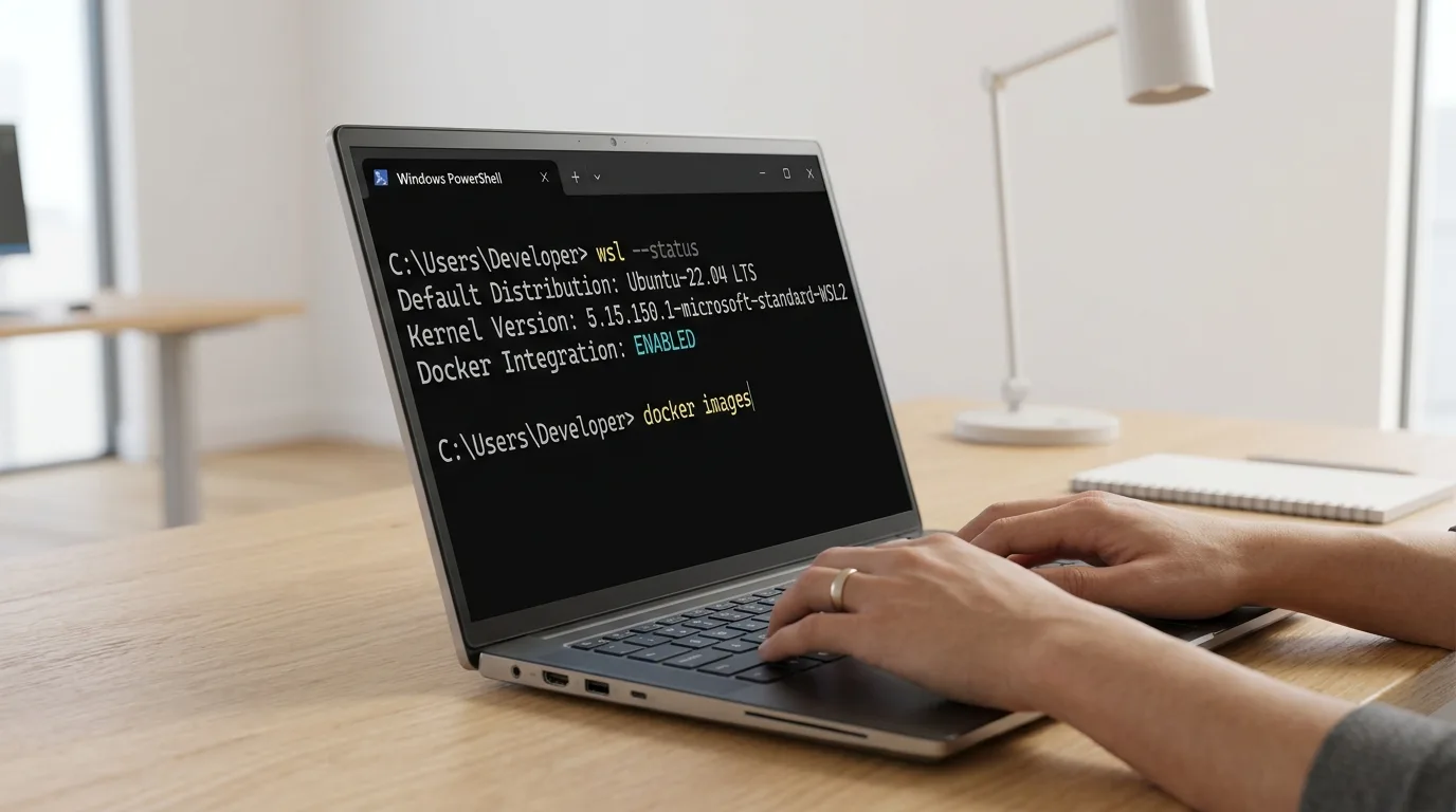 WSL container Linux corpo