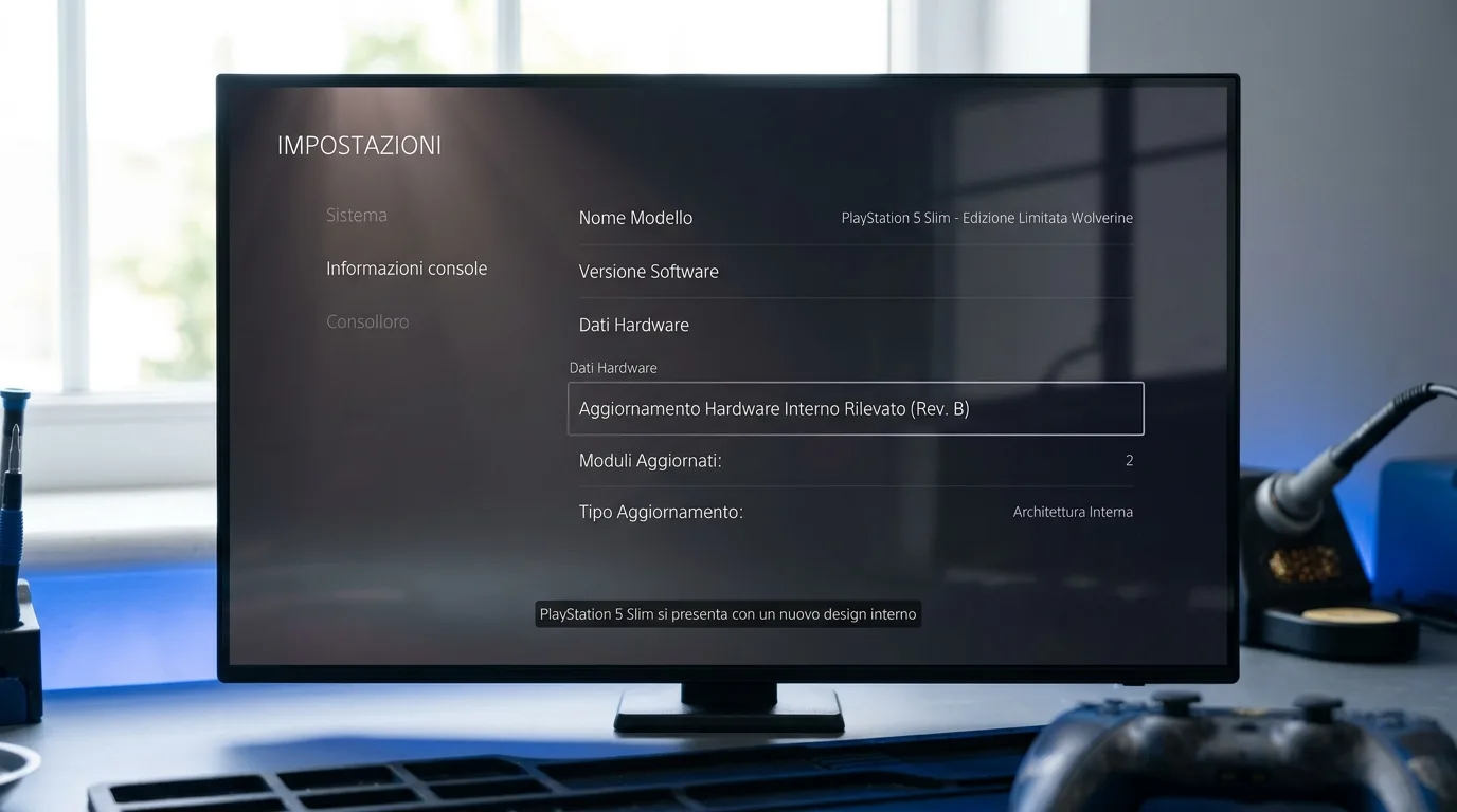 PS5 Slim Wolverine hardware corpo