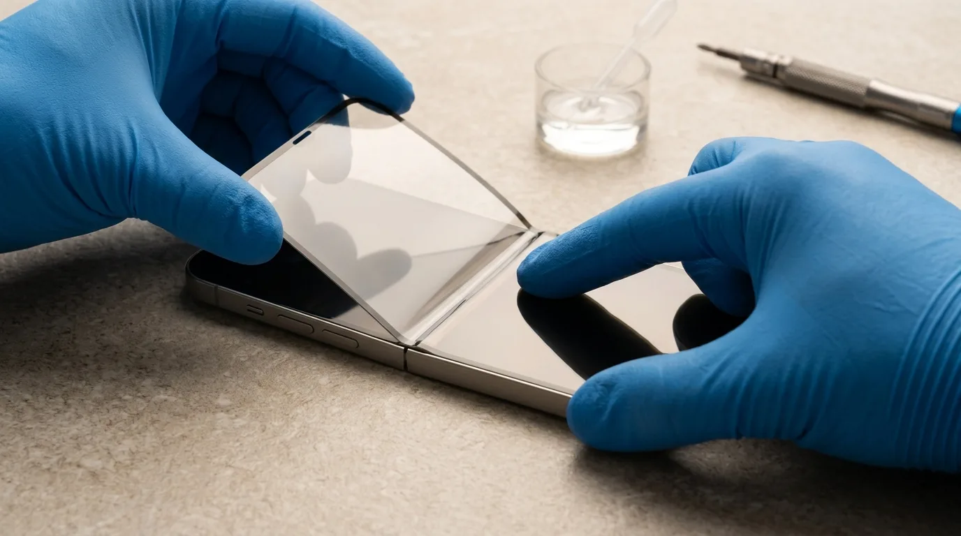 iPhone Duo piega schermo corpo