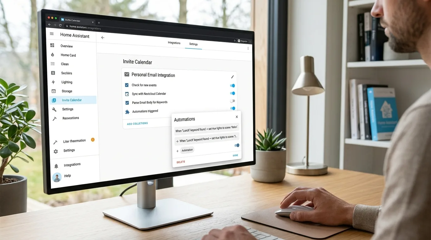 Invite Calendar Home Assistant corpo