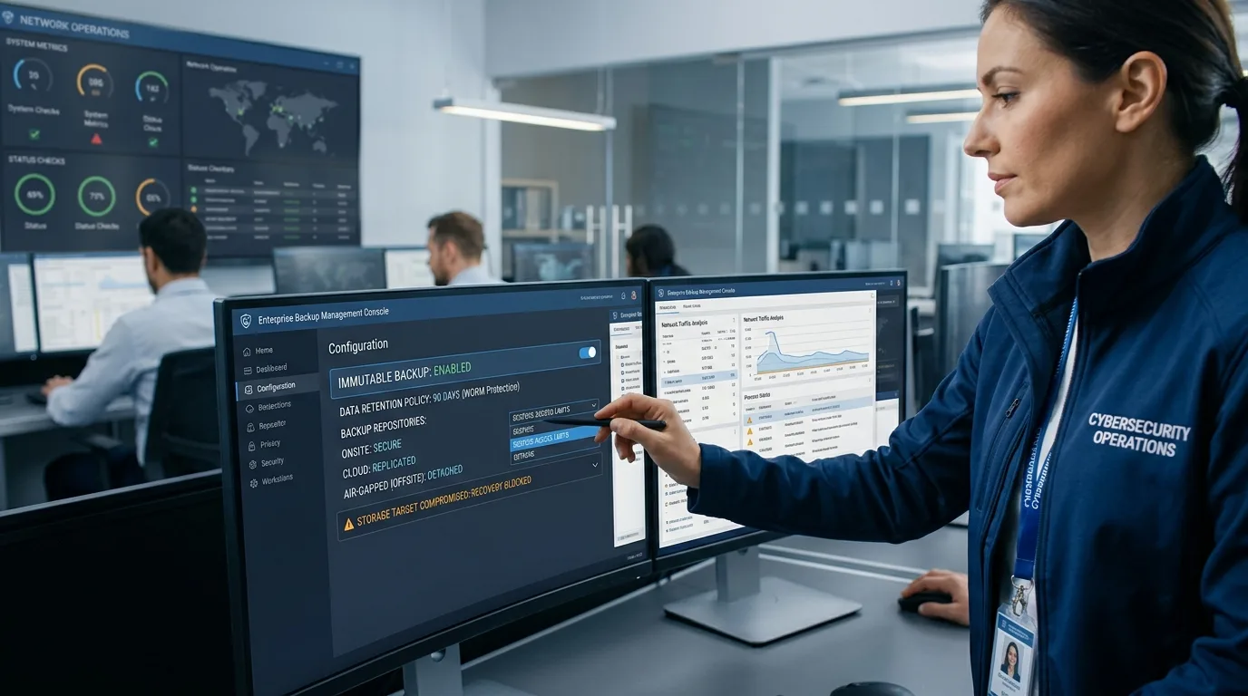 protezione backup ransomware corpo