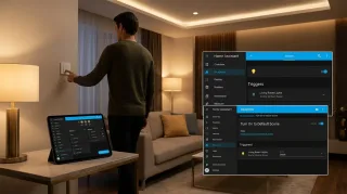 Home Assistant: attiva scene predefinite con il blueprint "Turn On to Default Scene"