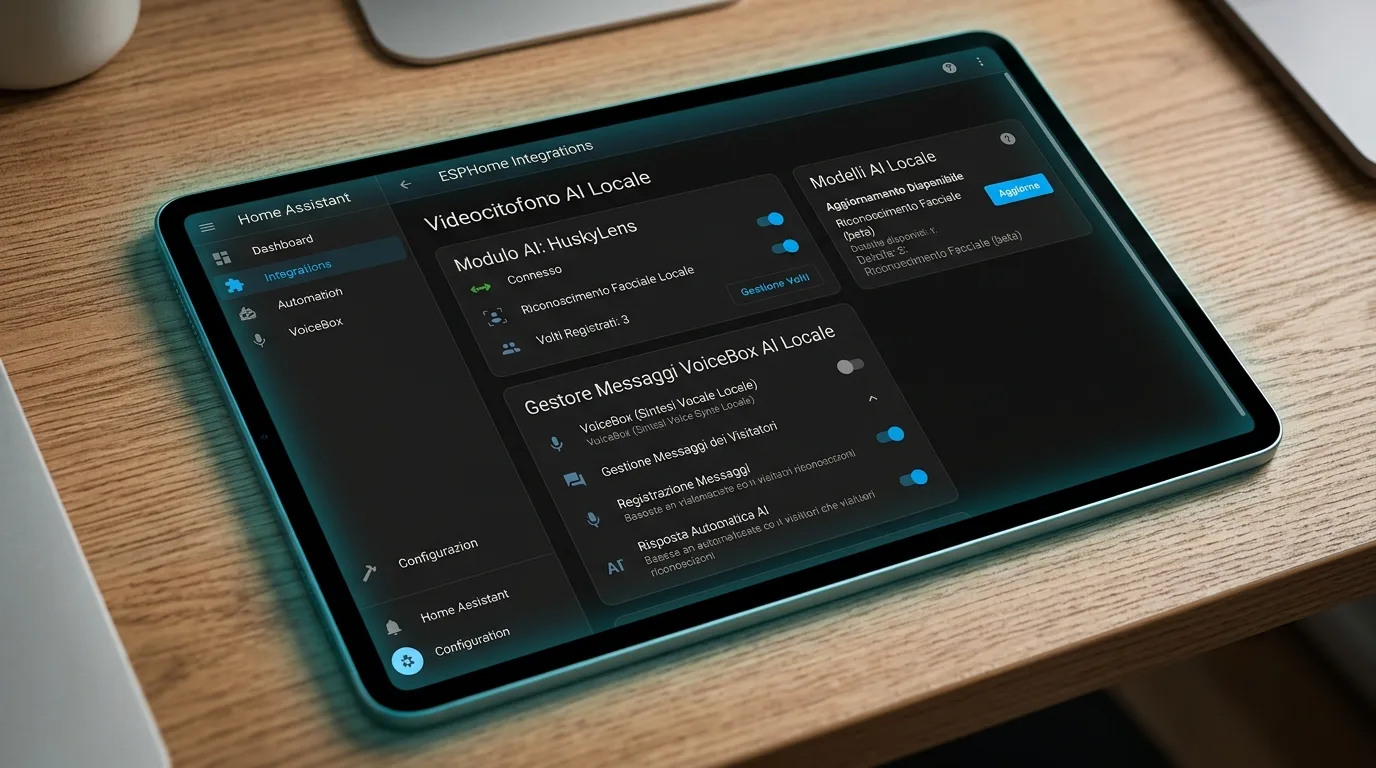 videocitofono Home Assistant corpo