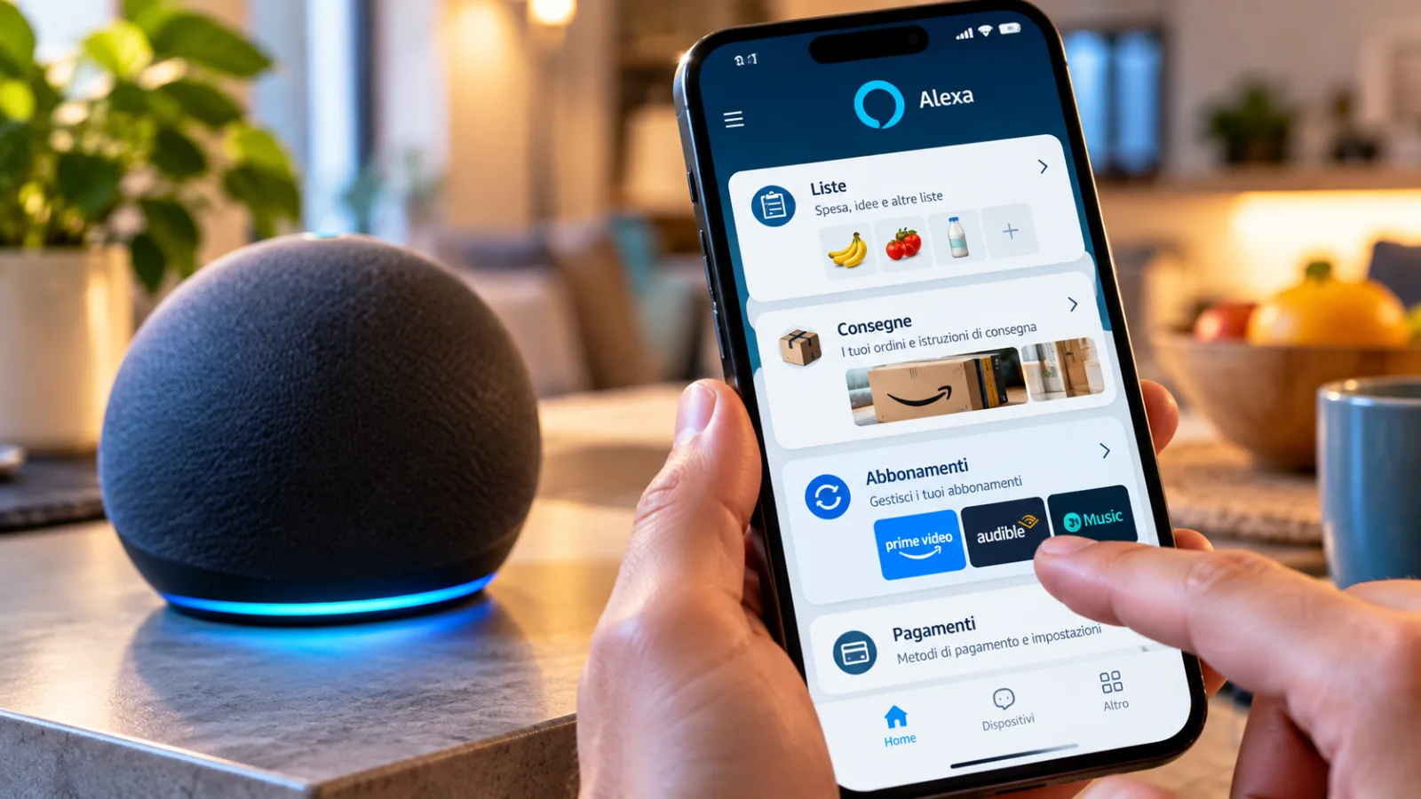 Amazon Alexa corpo