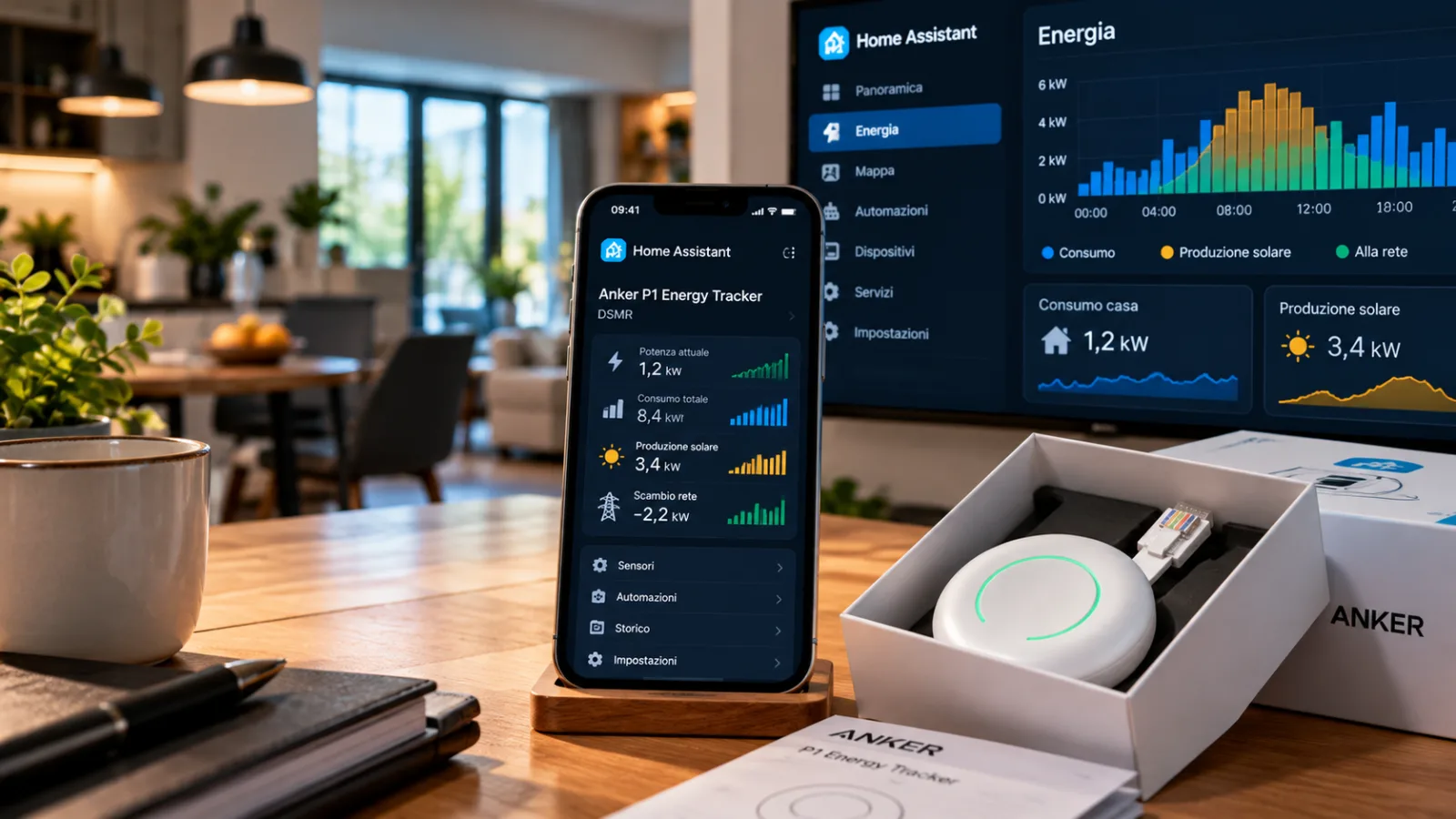 Anker P1 Home Assistant corpo