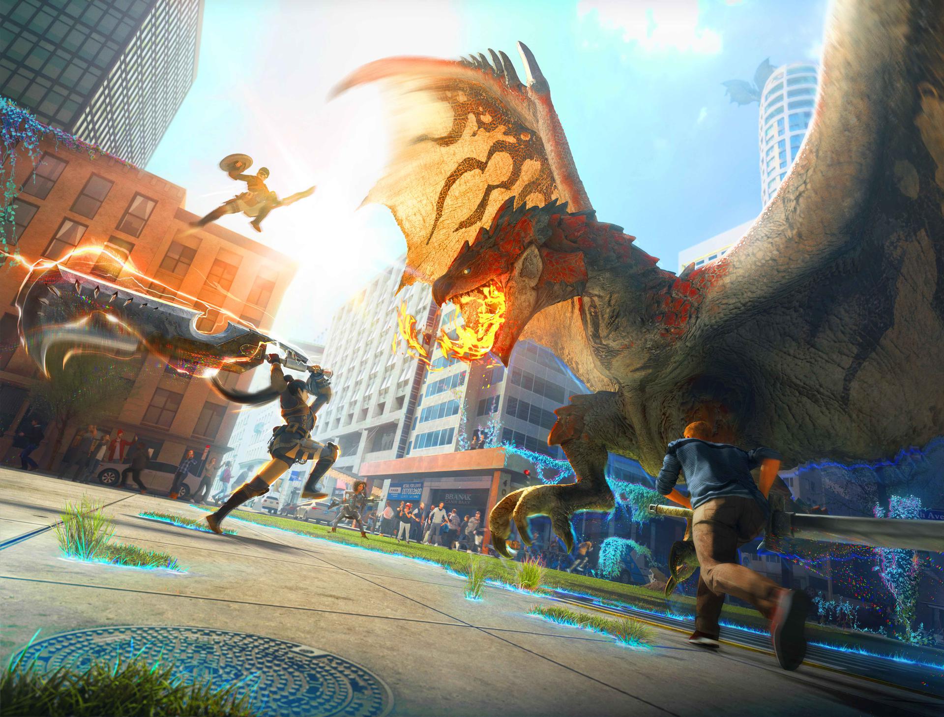Niantic e CAPCOM presentano "Monster Hunter Now"
