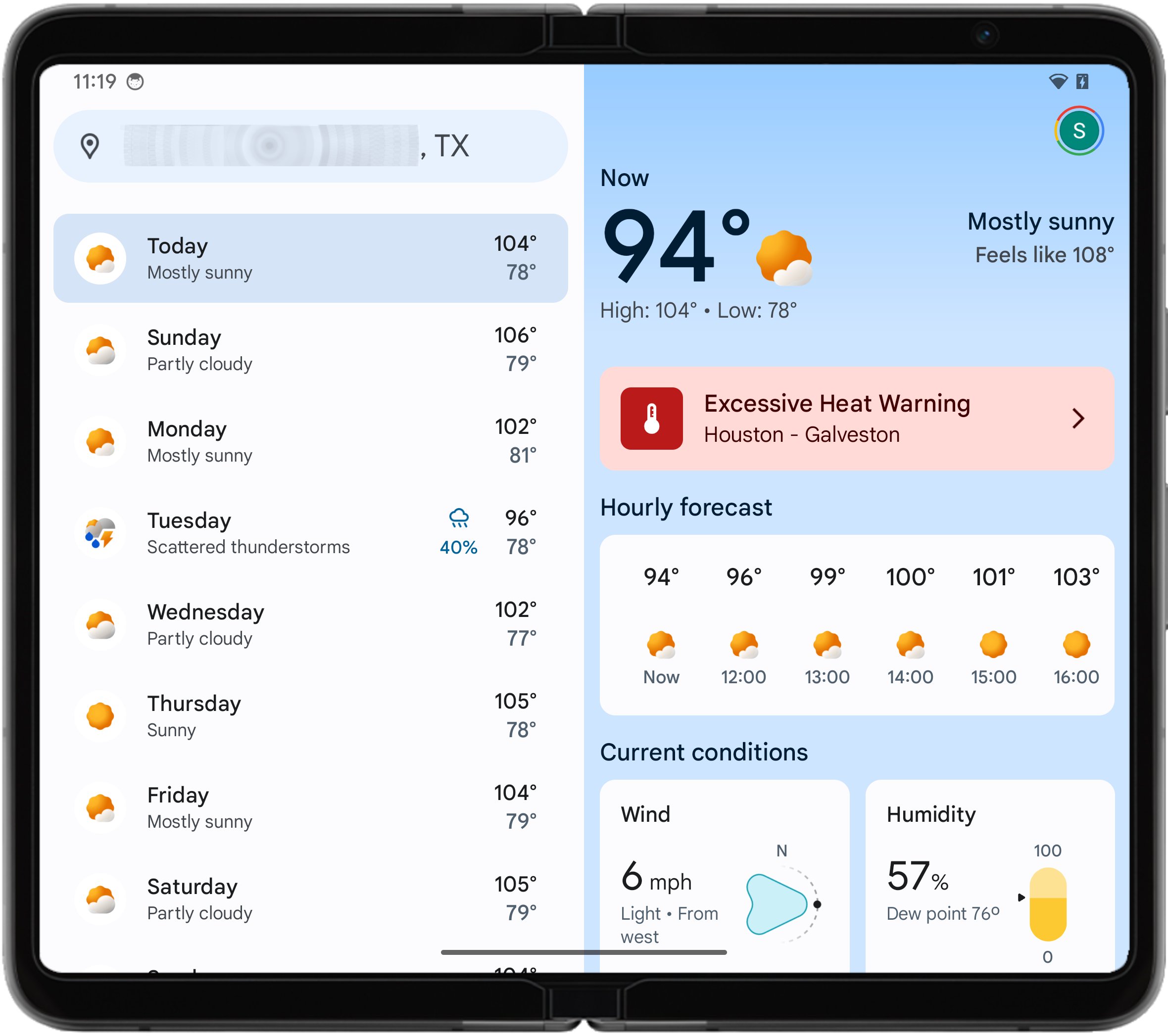 Google Rivela Nuovo Design per la Sezione Meteo nell'App: Linee Guida Material You in Evidenza
