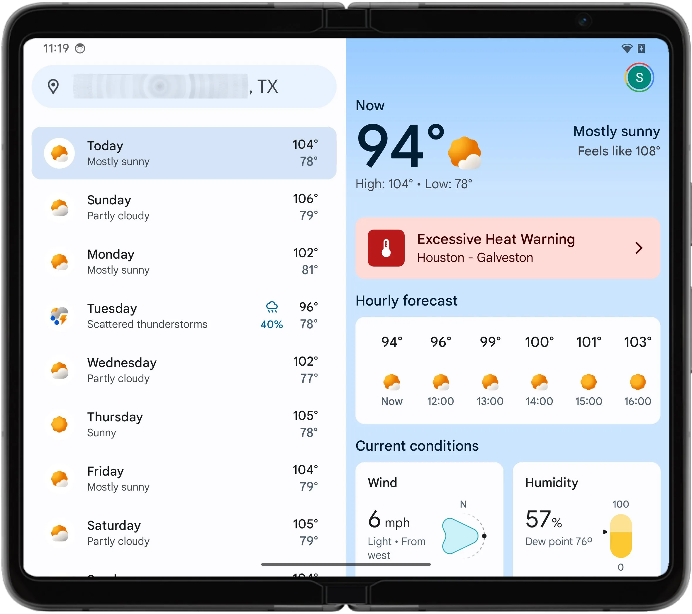 Google Rivela Nuovo Design per la Sezione Meteo nell'App: Linee Guida Material You in Evidenza