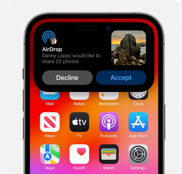 iOS 17.1: Utilizzare AirDrop senza Wi-Fi - Una Rivoluzione nell'iPhone