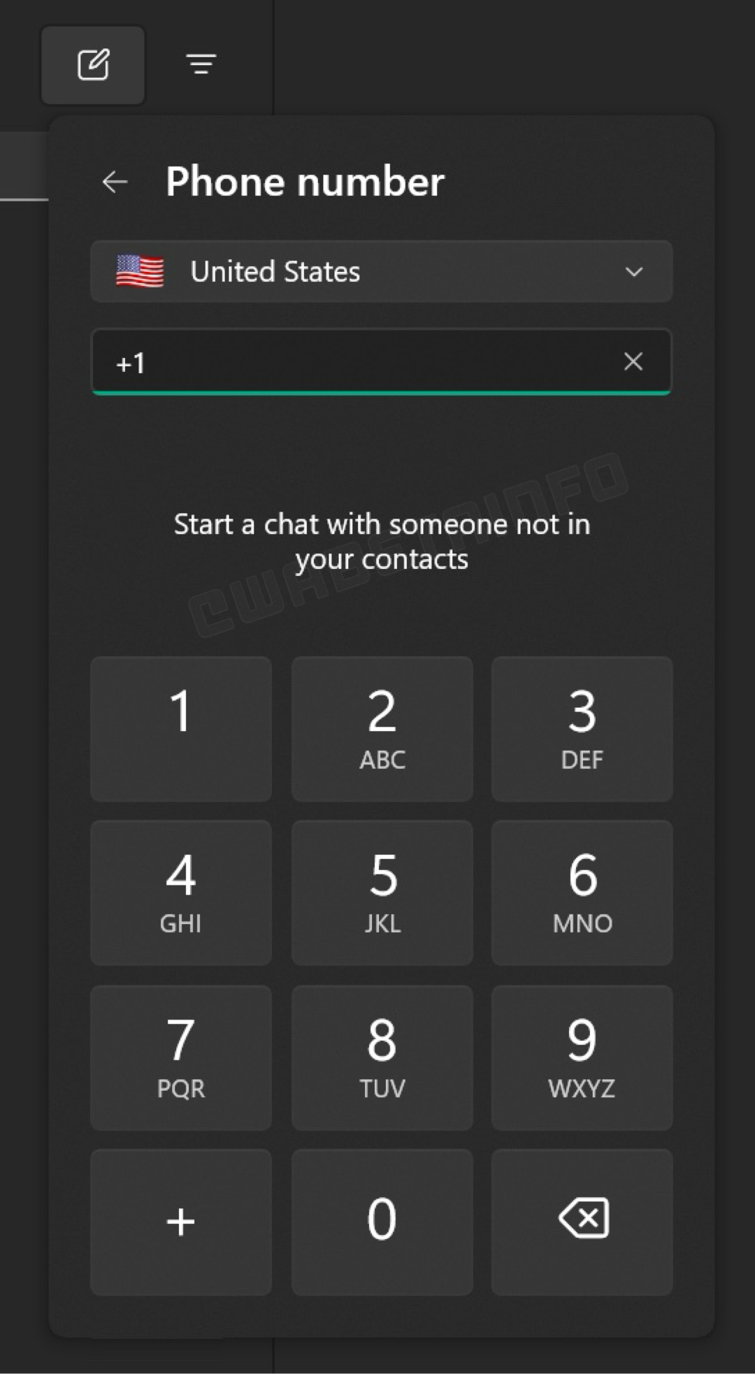 WhatsApp Beta per Windows Introduce la Possibilità di Avviare Chat con Numeri di Telefono Sconosciuti