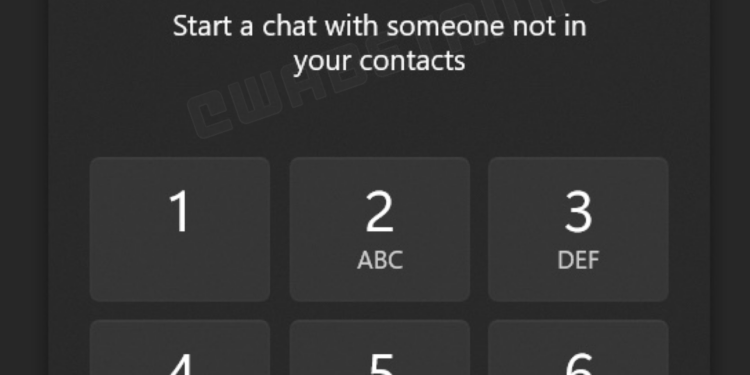 chat con numeri sconosciuti