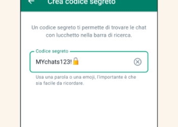 Sicurezza chat WhatsApp
