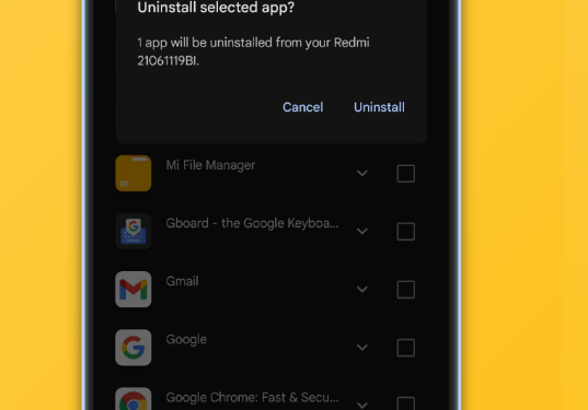 disinstallazione remota