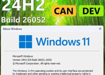 Windows 11 Build 26052