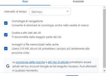 recuperare la cronologia di Google Chrome