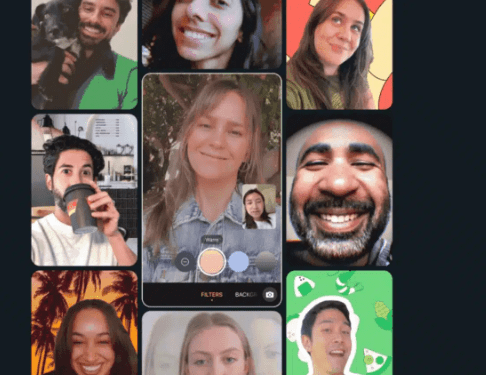 filtri WhatsApp videochiamate