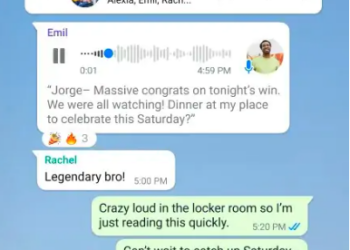 trascrizione messaggi vocali WhatsApp